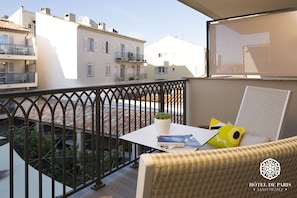 Vue sur la cour