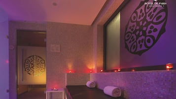 Behandlungsräume für Paare, Sauna, Dampfbad, Türkisches Bad/Hamam