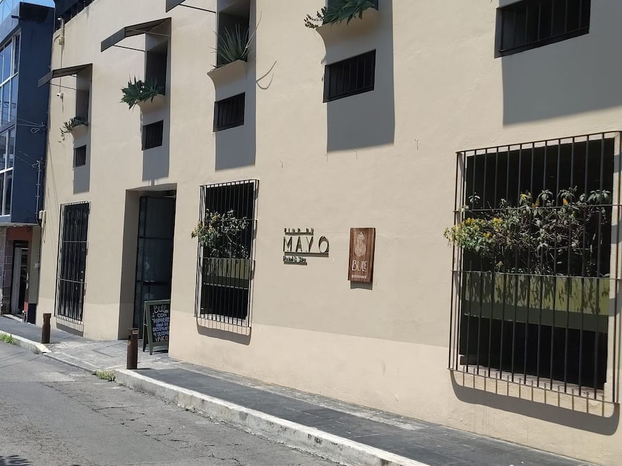 Fachada de la propiedad