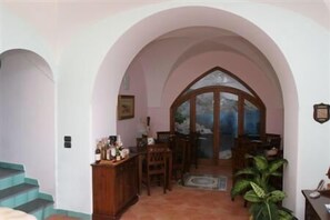 Entrée de l’hébergement