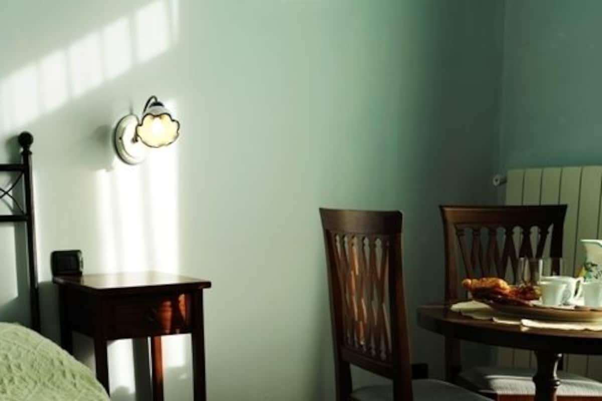 Economy Double Room, Balcony, Sea View (External Private Bathroom) | Desk