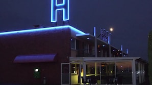 Front of property - evening/night