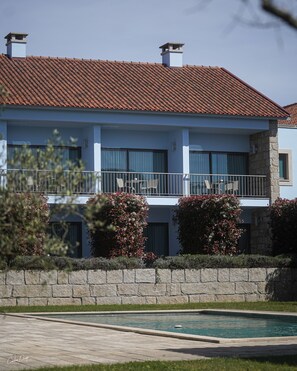 Fassade der Unterkunft