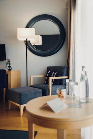 Minibar, in-room safe, desk, blackout drapes