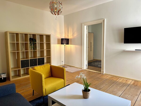 Departamento estándar, 1 habitación | Ropa de cama hipoalergénica y caja de seguridad en la habitación 