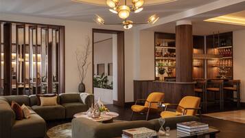 Presidential Suite | Frette Italian sheets, premium bedding, minibar, in-room safe