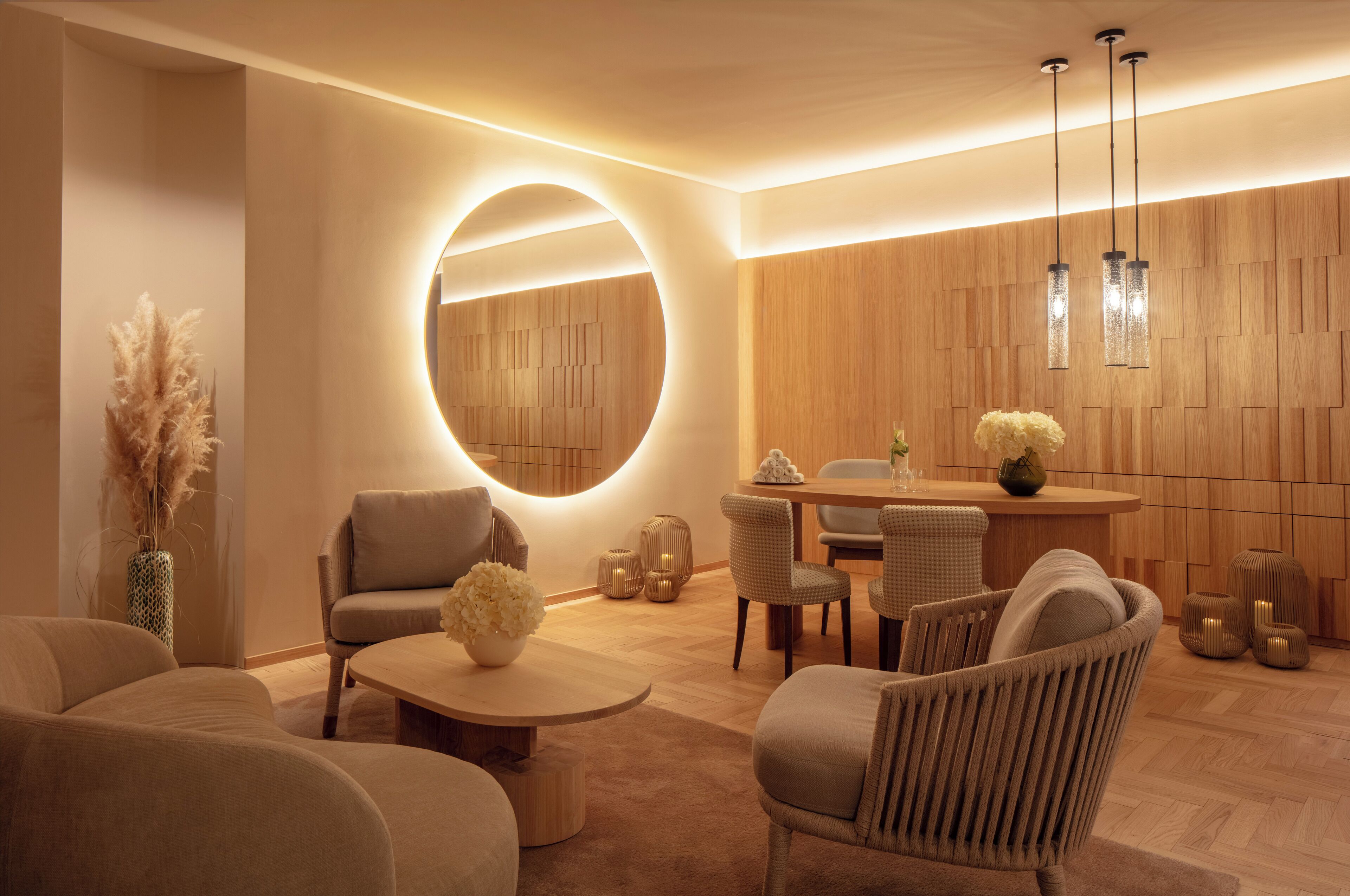 Espace de soins pour les couples, soins corporels, soins d'hydrothérapie