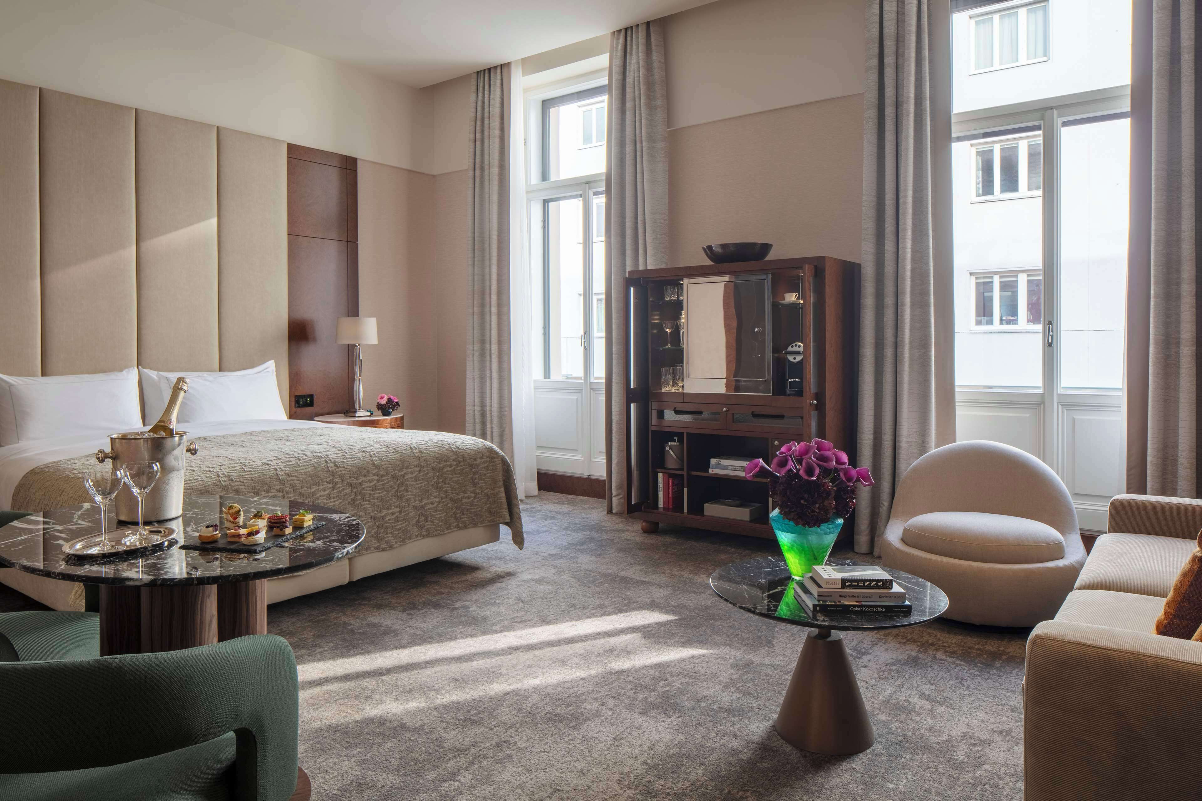 junior suite (french balcony) | 1 bedroom, frette italian sheets, premium bedding, minibar