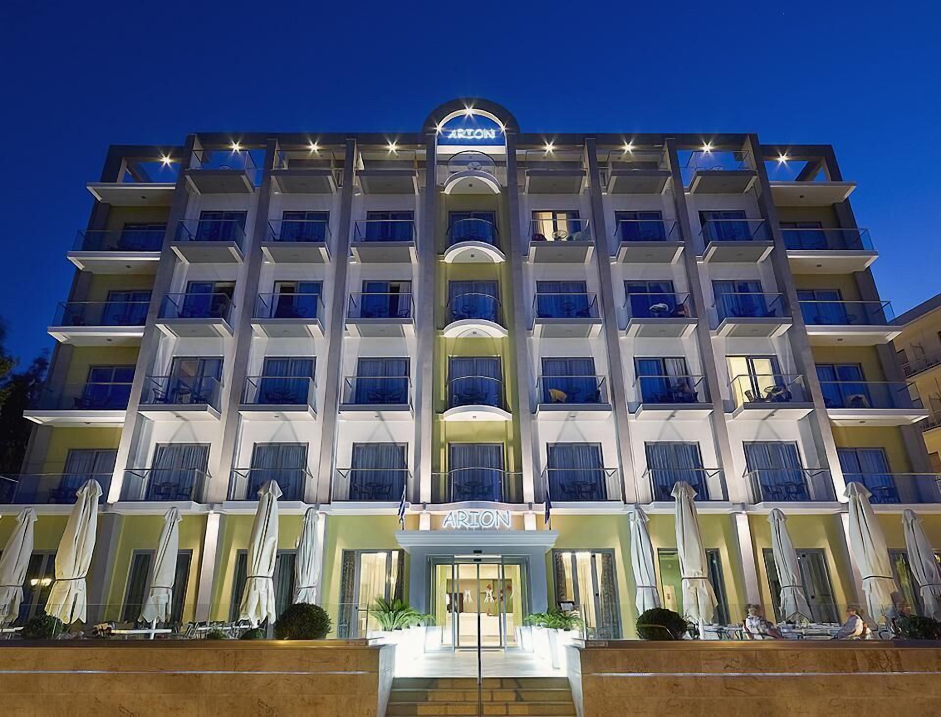 front of property – evening/night