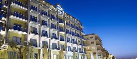 Front of property - evening/night