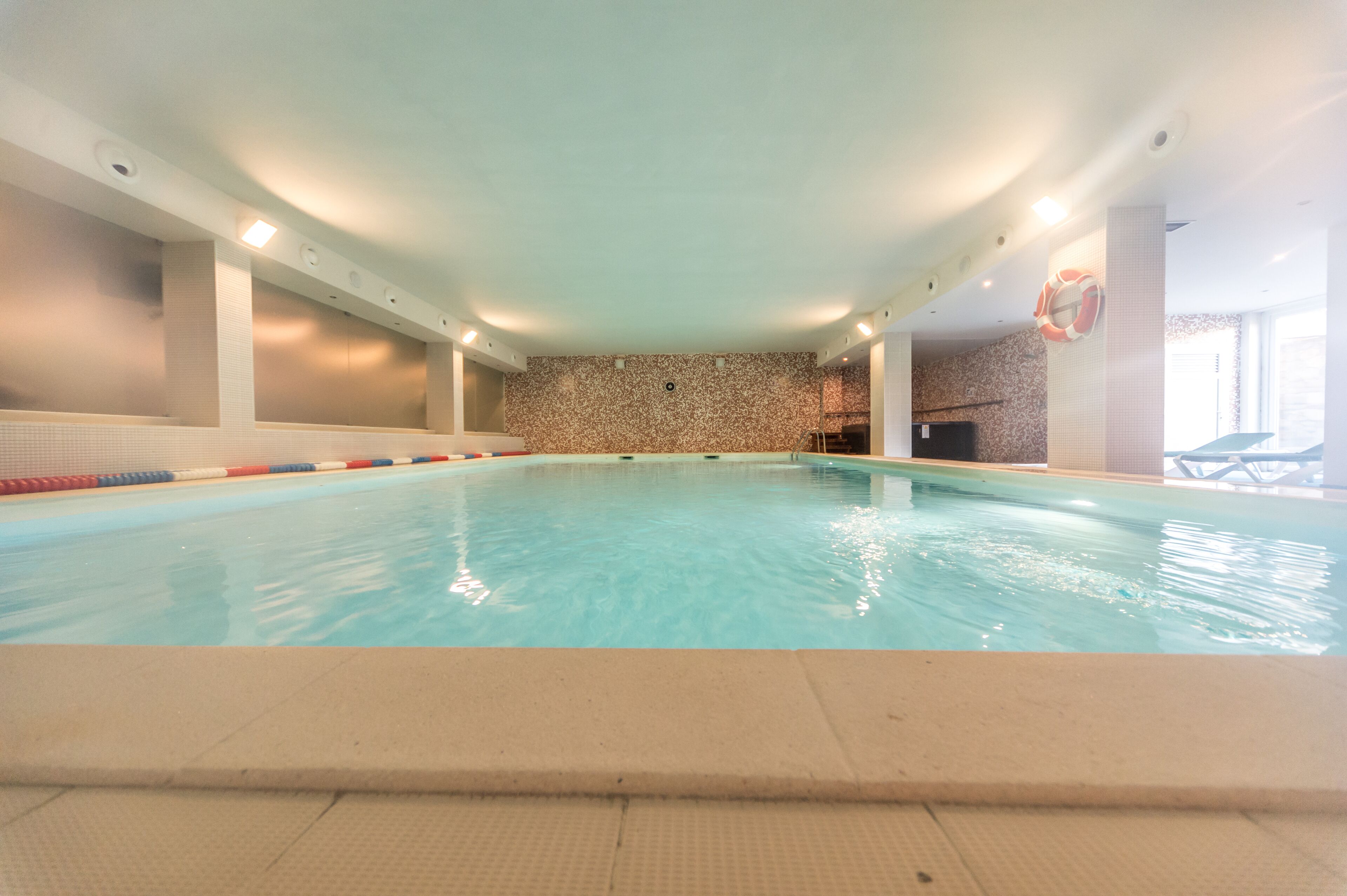 indoor pool, seasonal outdoor pool