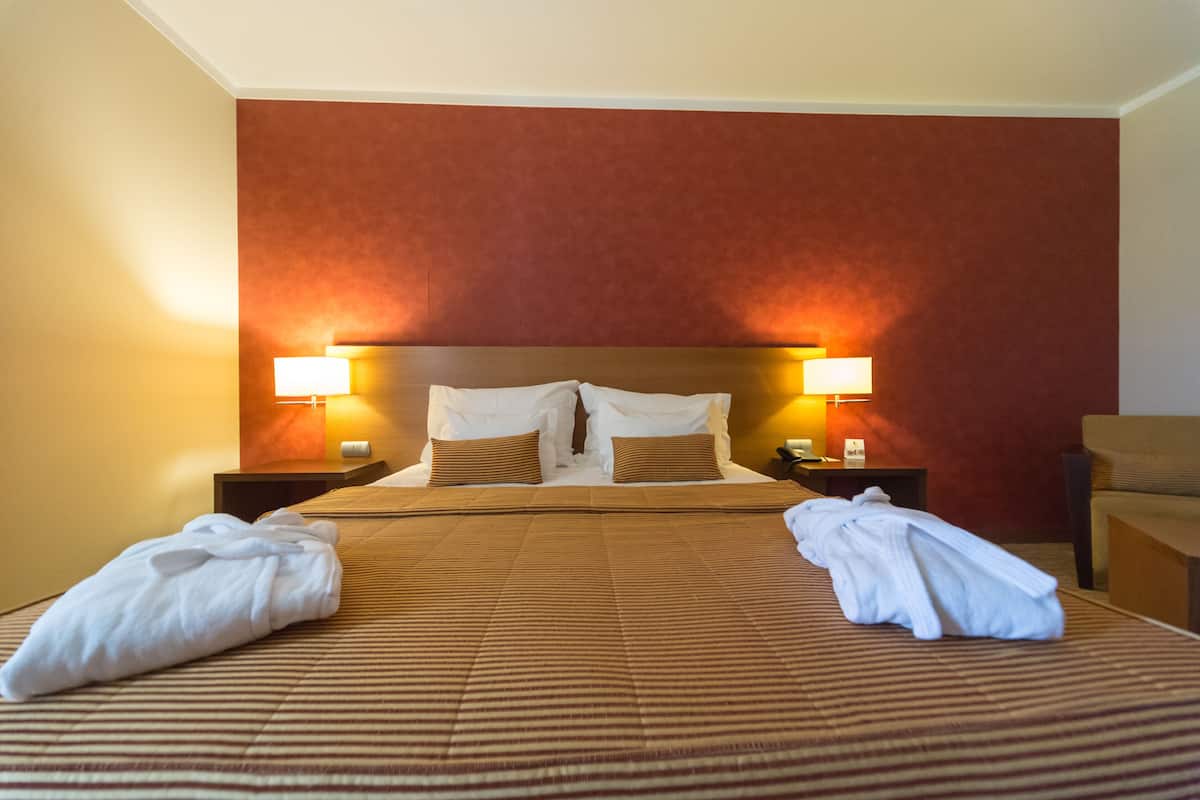 Minibar, in-room safe, desk, blackout curtains