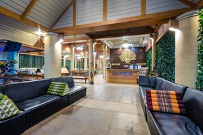 บริเวณนั่งเล่นที่ล็อบบี้