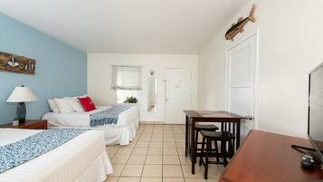 Standard Room, 2 Double Beds | 1 bedroom, premium bedding, desk, iron/ironing board