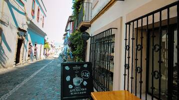 Façade de l’hébergement