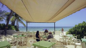 Blick auf den Strand