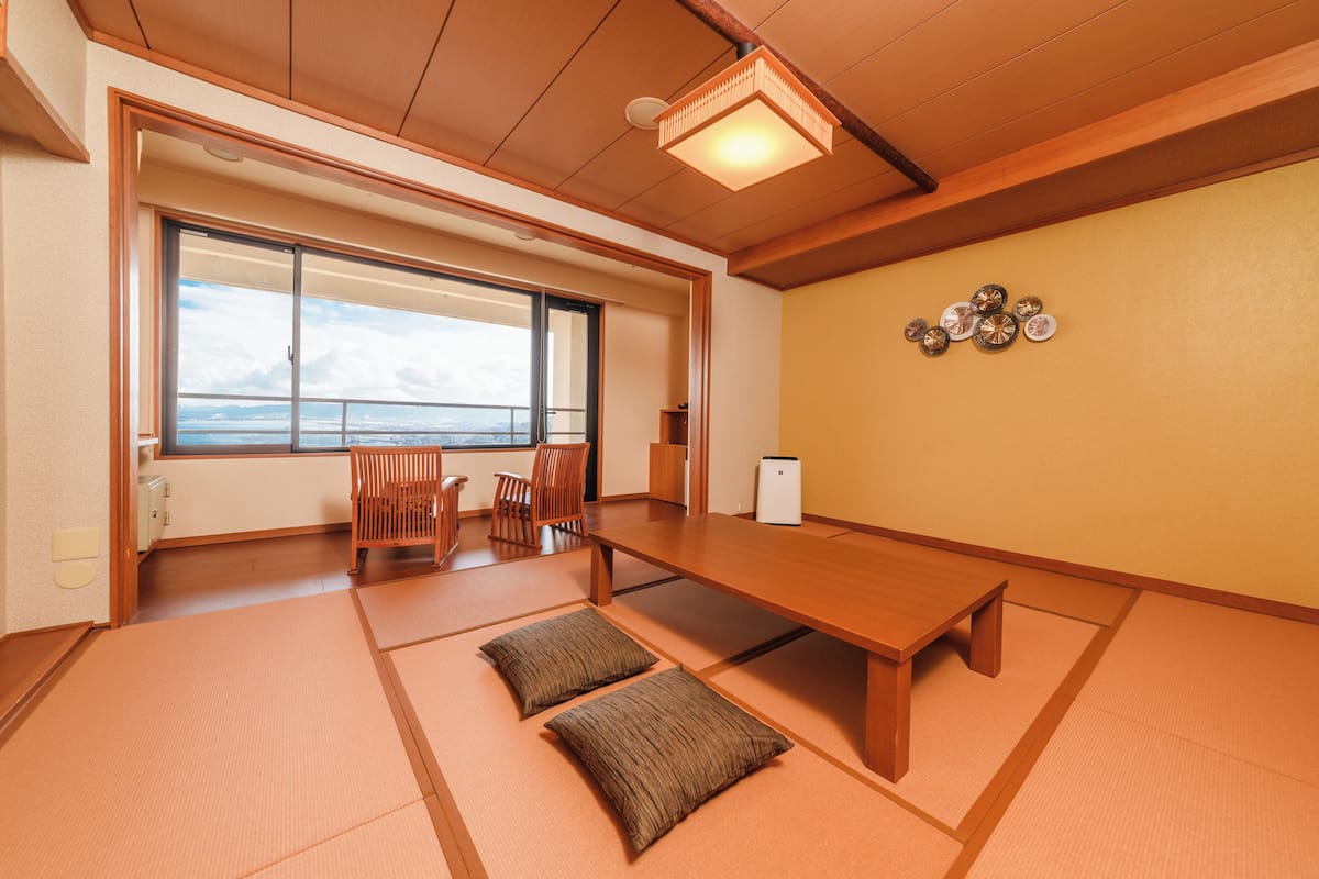 Kamer in Japanse stijl (Hoshi no Shizuku) | 1 slaapkamer, een kluis op de kamer, gratis wifi, beddengoed