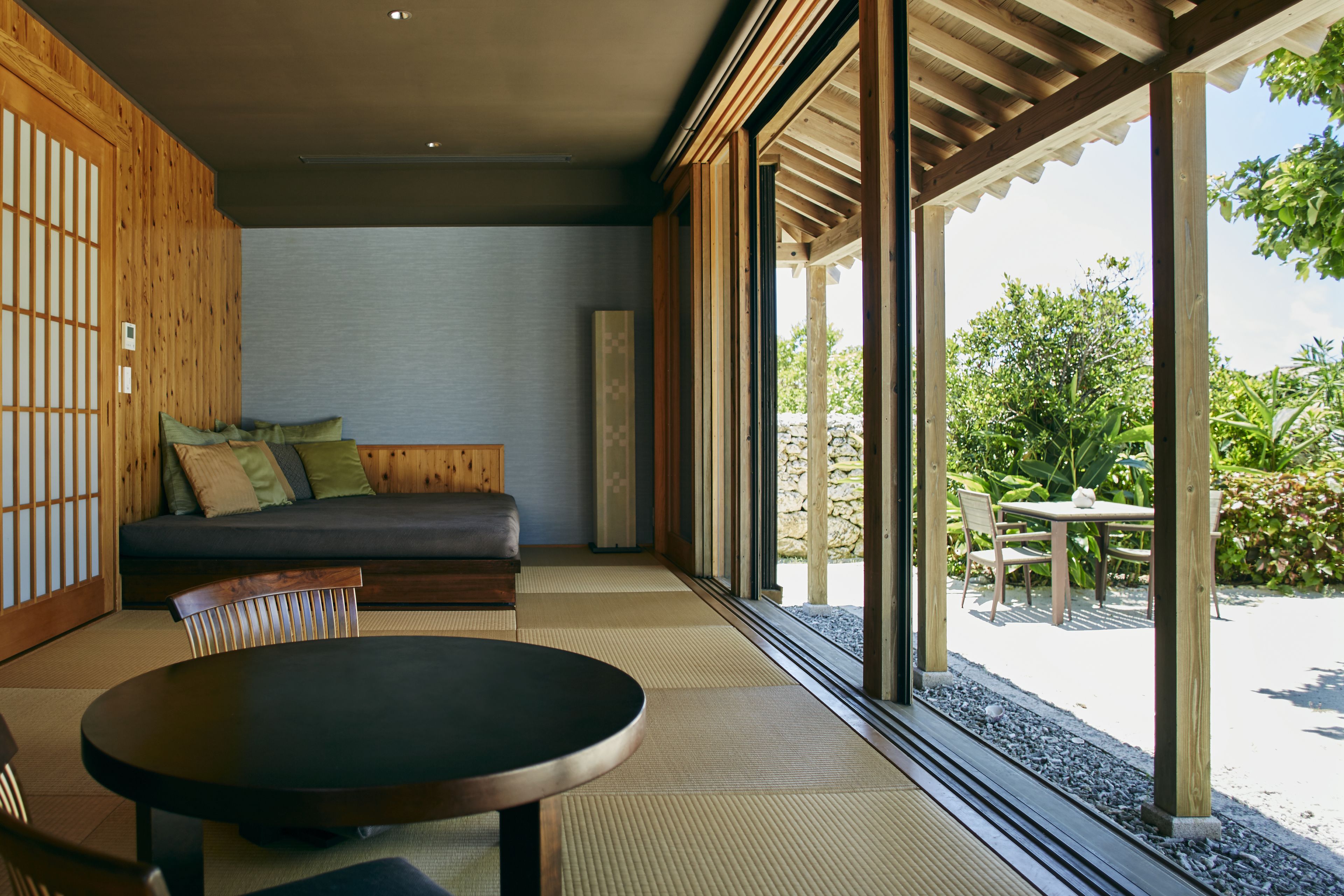Kyangi (Twin Villa with Japanese Room) | Living area