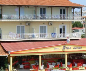 Façade de l’hébergement