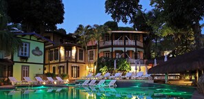 Majoituspaikan julkisivu