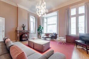 Leilighet – superior, 2 soverom, terrasse, byutsikt | Byutsikt