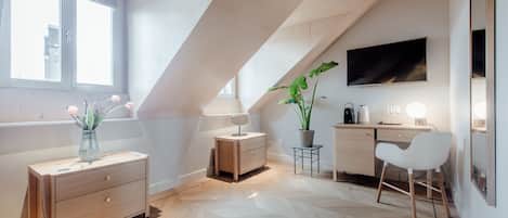 Standard-Maisonette | 2 Schlafzimmer, Allergikerbettwaren, Daunenbettdecken, Minibar