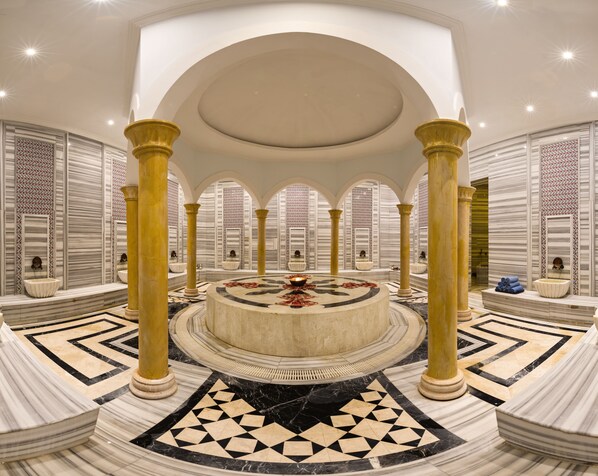 Sauna, baño turco/hammam, tratamientos corporales, aromaterapia 