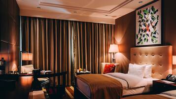 1 chambre, literie hypoallergénique, minibar