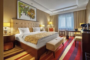 低過敏寢具、迷你吧、客房內保險箱、獨特裝潢