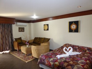 Superior-rom | Minibar og skrivebord