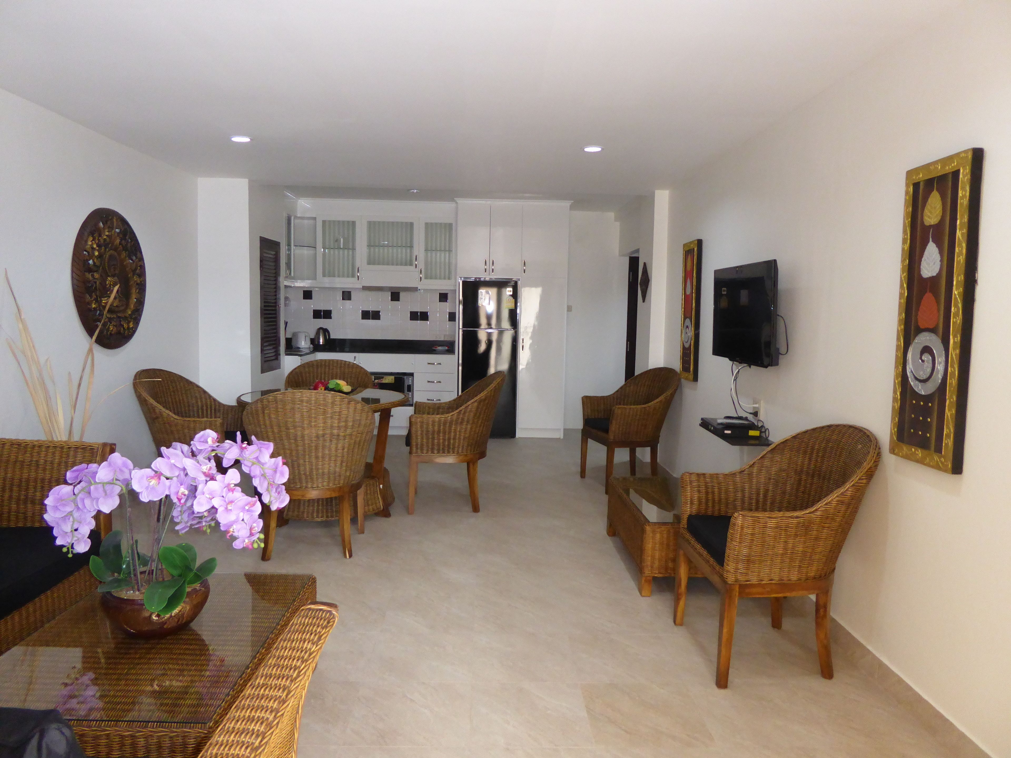 Familielejlighed - 2 soveværelser - terrasse | Værelsesfacilitet