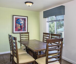 Standard Condo, 2 Bedrooms, Non Smoking, Kitchen - No Resort Fee | In-room dining