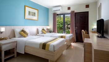 Minibar, sistema de insonorización, wifi gratis y ropa de cama
