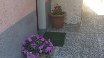Entrada de la propiedad