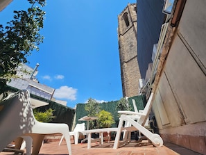 Terraza en la azotea