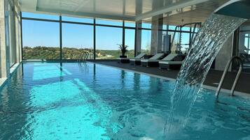 2 indoor pools, seasonal outdoor pool, cabanas (surcharge)