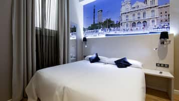 In-room safe, individually furnished, desk, blackout curtains