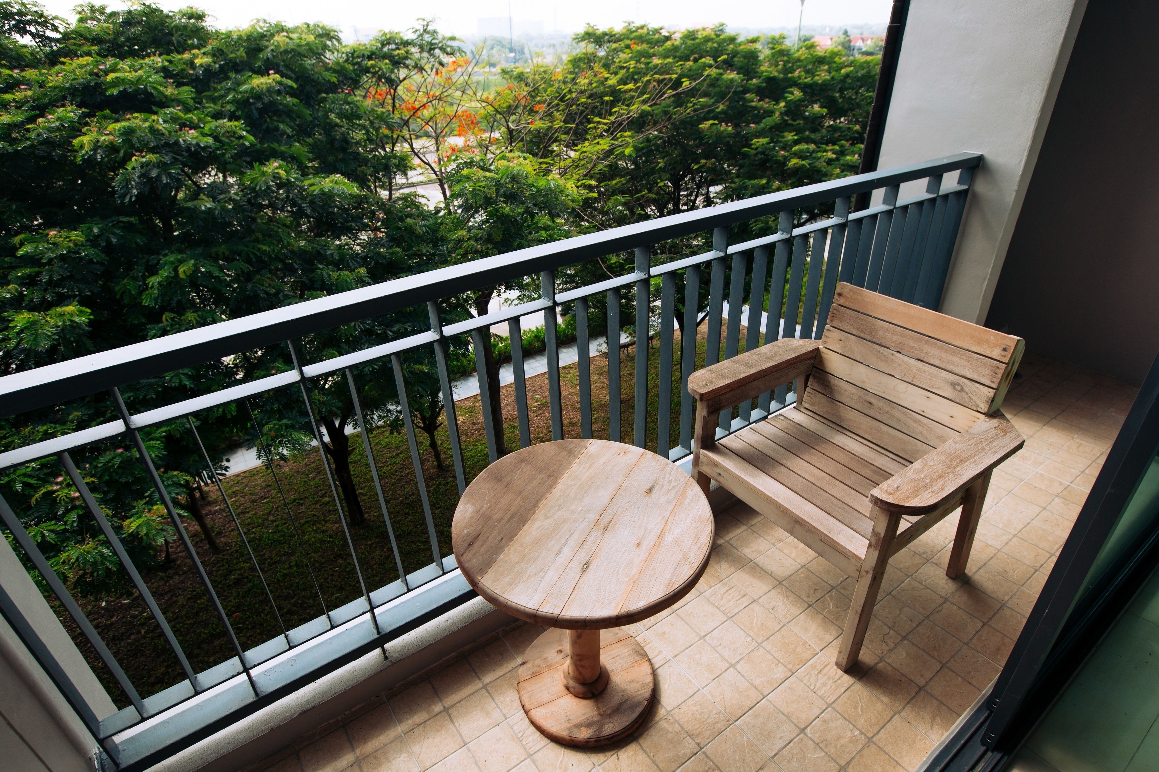 部屋からの景観