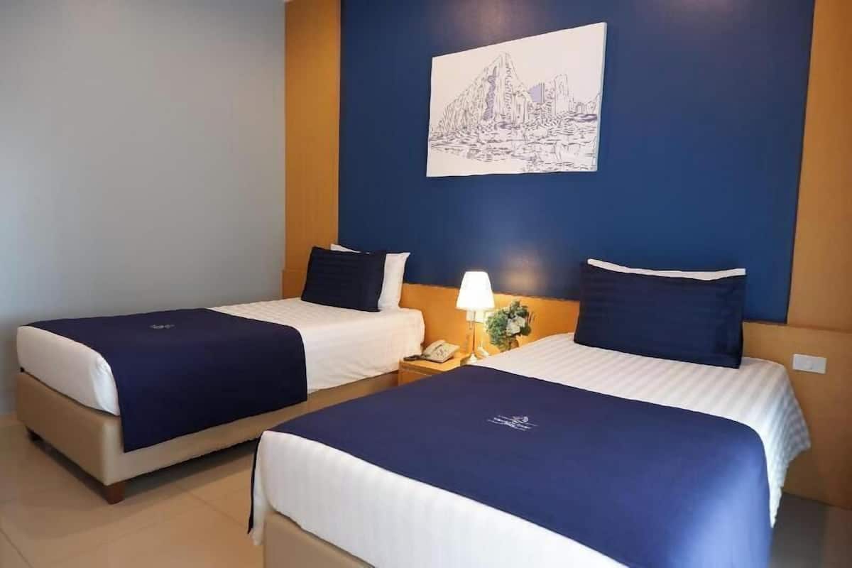 Een minibar, gratis wifi, rolstoeltoegang