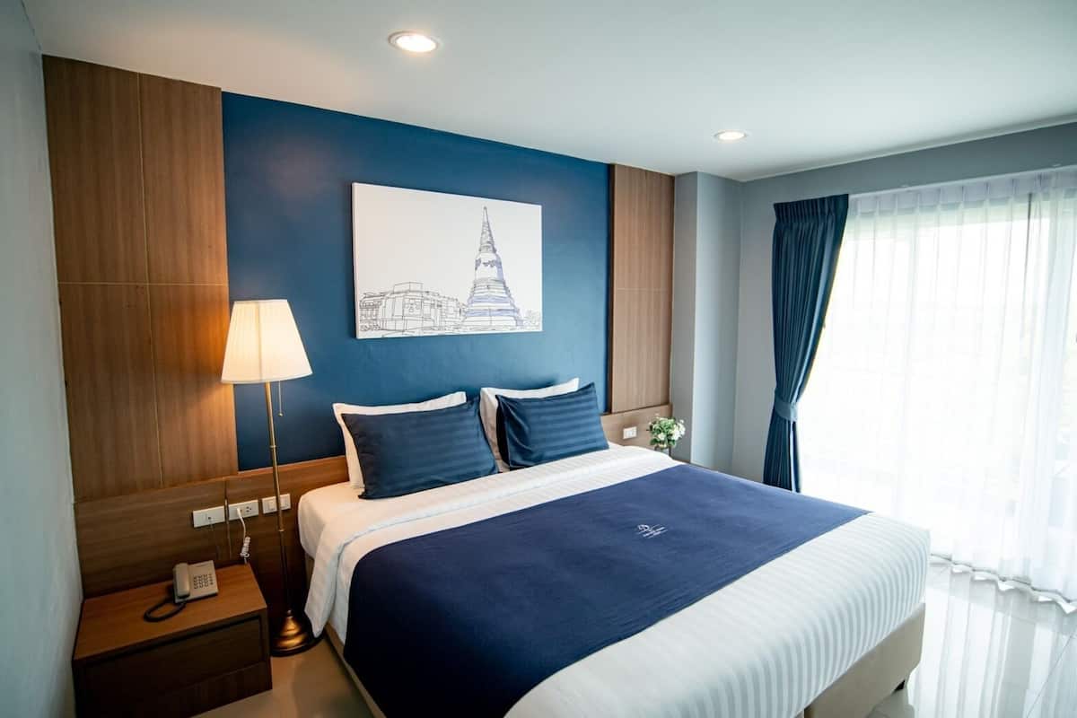 Deluxe tweepersoonskamer | 1 slaapkamer, een minibar, gratis wifi, rolstoeltoegankelijk