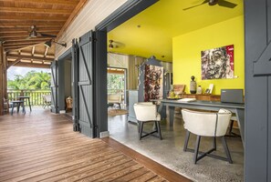 Entrada de la propiedad