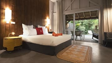 Suite Caraibe  | เครื่องนอนระดับพรีเมียม, เตียงพร้อมฟูกเสริมที่นอน, มินิบาร์ฟรีบางอย่าง