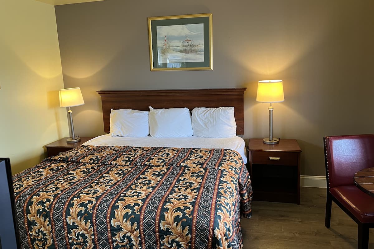 Standard Room, 1 King Bed (Pets Allowed) | 1 bedroom, free WiFi, bed sheets, alarm clocks