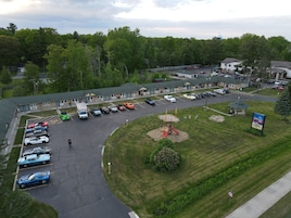 Fachada de la propiedad