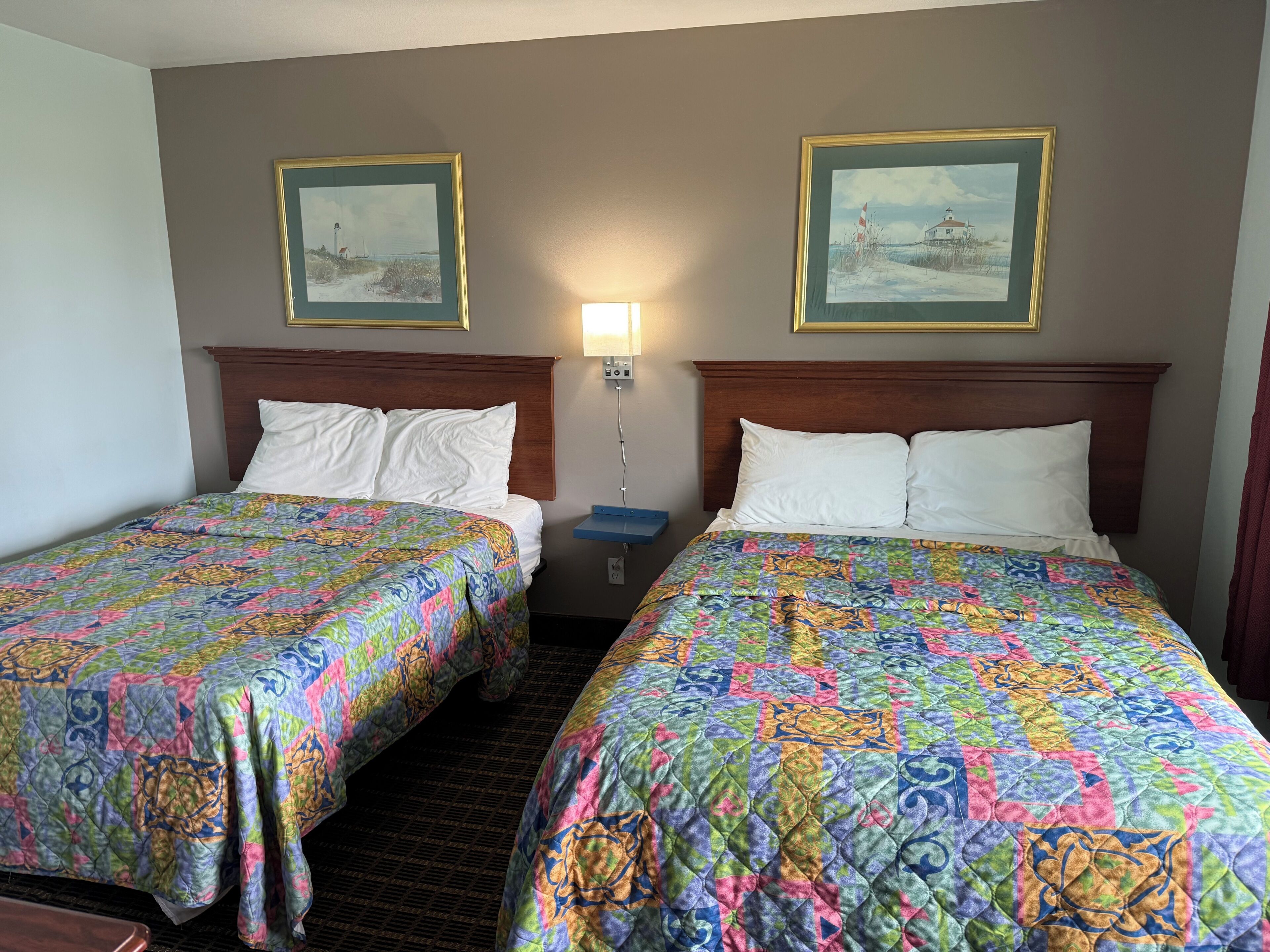 Free WiFi, bed sheets, alarm clocks