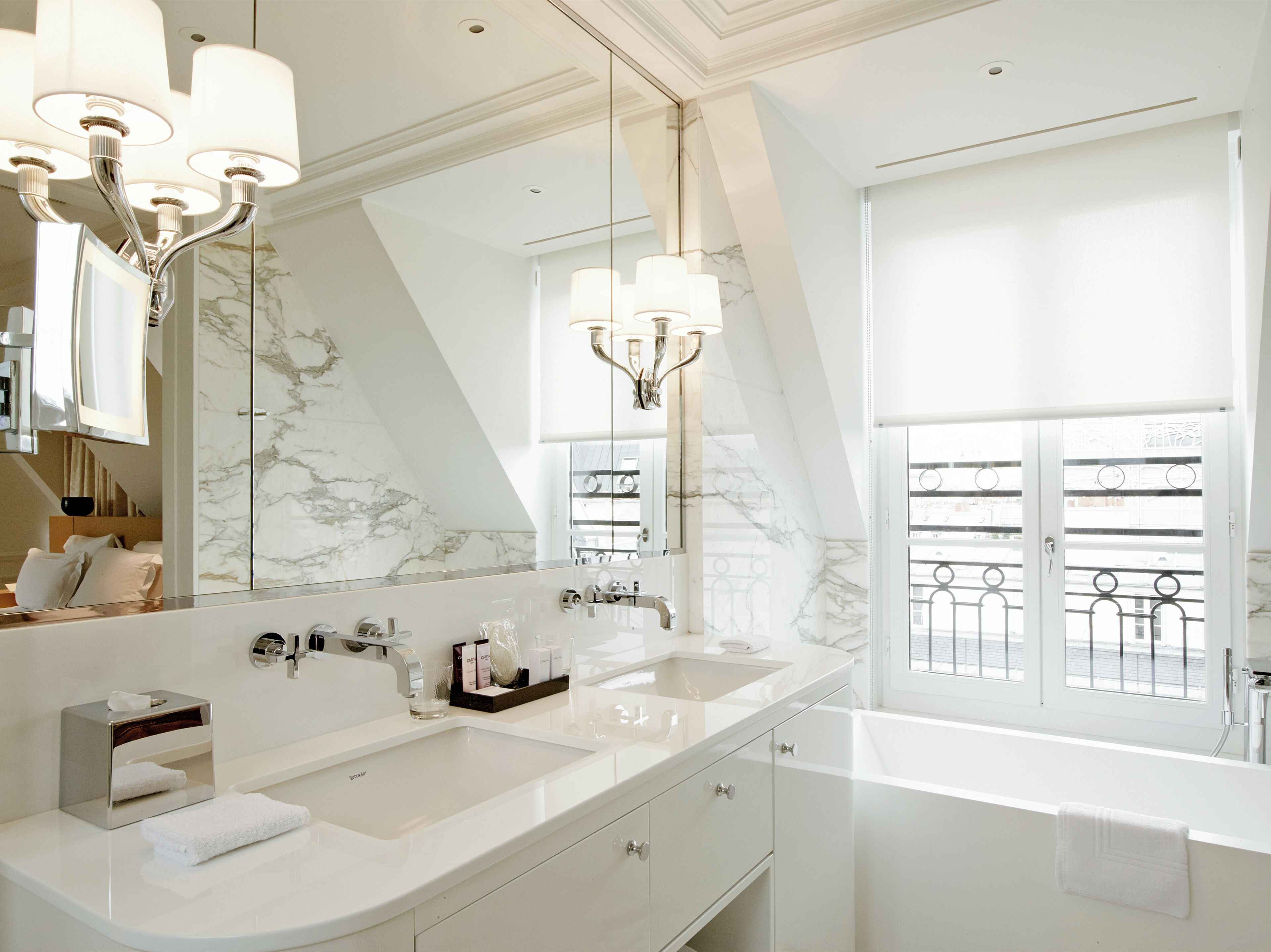 suite rooftop | bathroom | designer toiletries, hair dryer, bathrobes, slippers