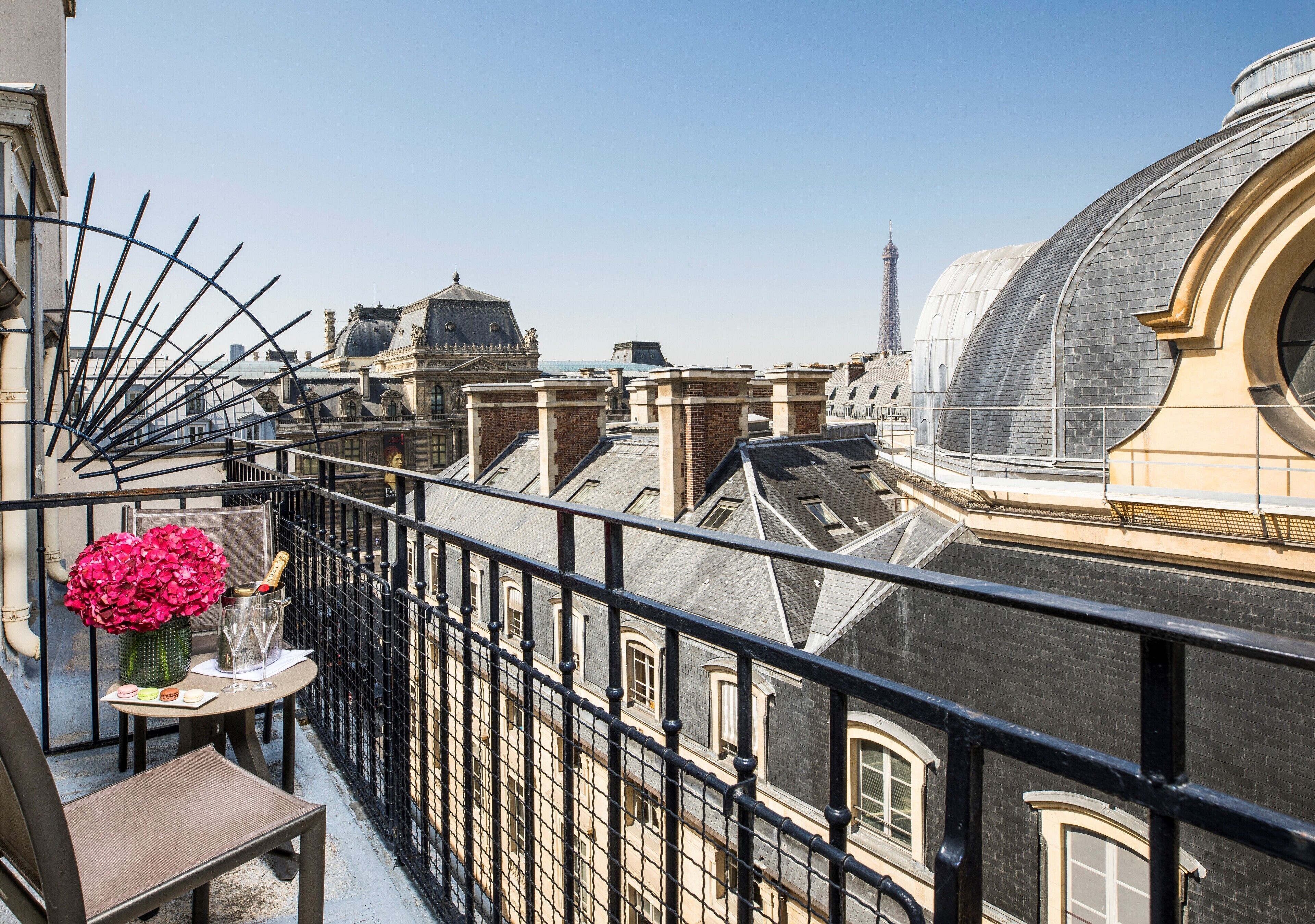 Suite Junior, balkon (Eiffel Tower view) | Balkon