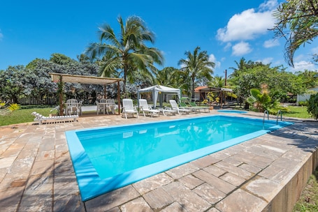 3 outdoor pools, open 8:00 AM to 8:00 PM, pool umbrellas, sun loungers