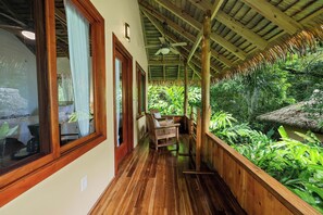 Luxury Cabin, 2 Queen Beds | View from room