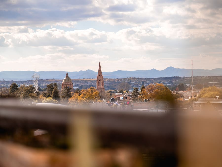 City view from property